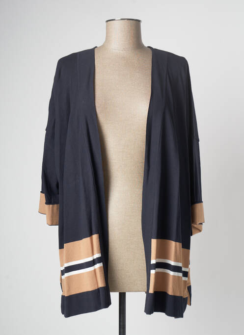 Vestă cu mâneci lungi albastru DEVERNOIS femeie