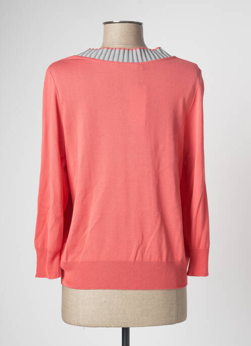 Vestă cu mâneci lungi roz DEVERNOIS femeie