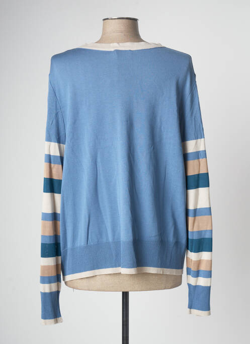 Vestă cu mâneci lungi albastru DEVERNOIS femeie