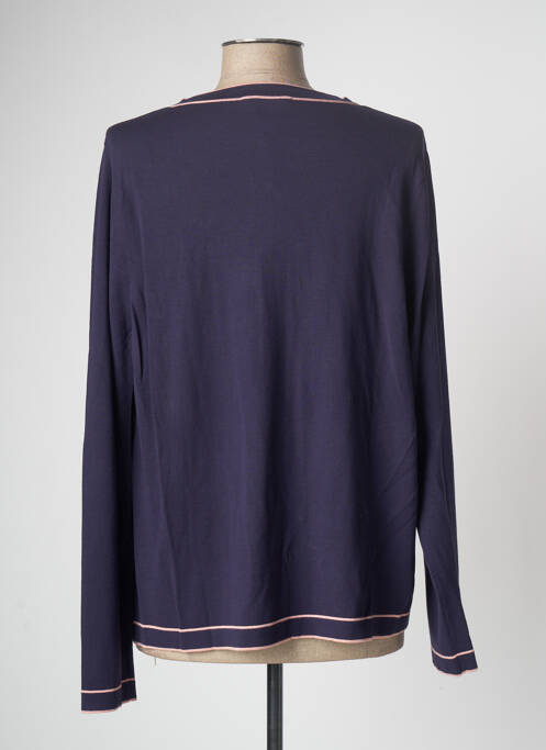 Vestă cu mâneci lungi roz DEVERNOIS femeie