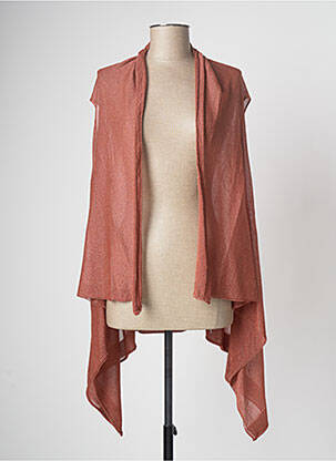 Vestă fără mâneci portocaliu DEVERNOIS femeie