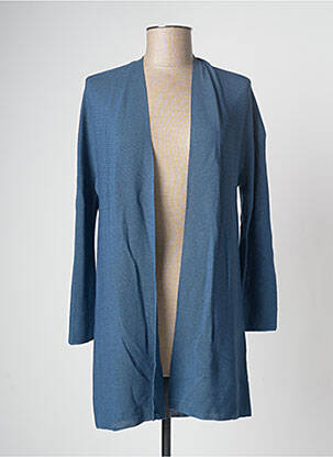 Vestă cu mâneci lungi albastru DEVERNOIS femeie