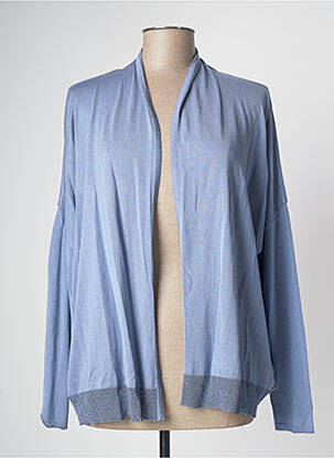 Vestă cu mâneci lungi albastru DEVERNOIS femeie