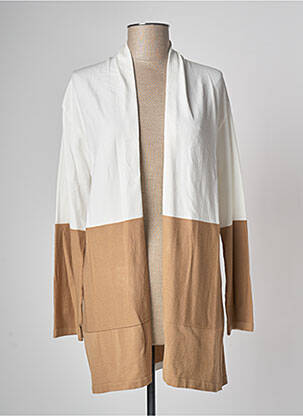 Vestă cu mâneci lungi bej DEVERNOIS femeie