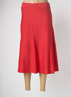 Fustă midi roșu DEVERNOIS femeie