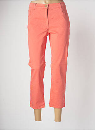 Pantalon slim portocalie DEVERNOIS femeie