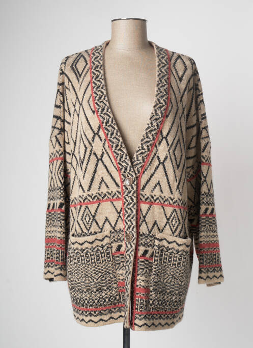 Vestă cu mâneci lungi negru DEVERNOIS femeie