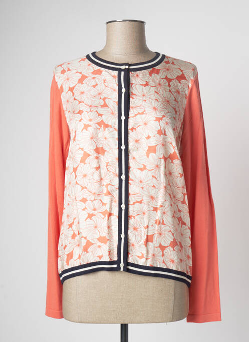 Vestă cu mâneci lungi portocaliu DEVERNOIS femeie