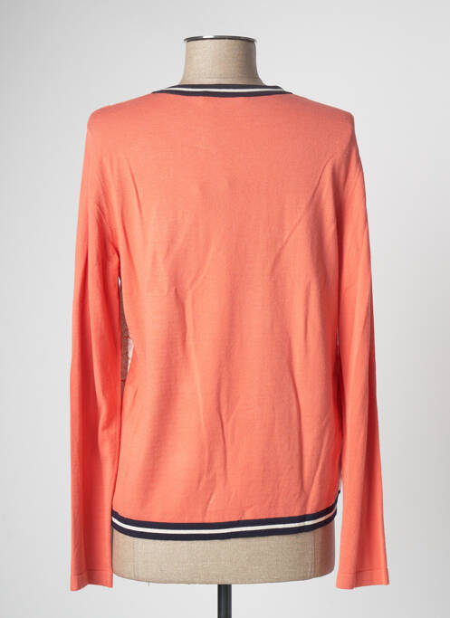 Vestă cu mâneci lungi portocaliu DEVERNOIS femeie