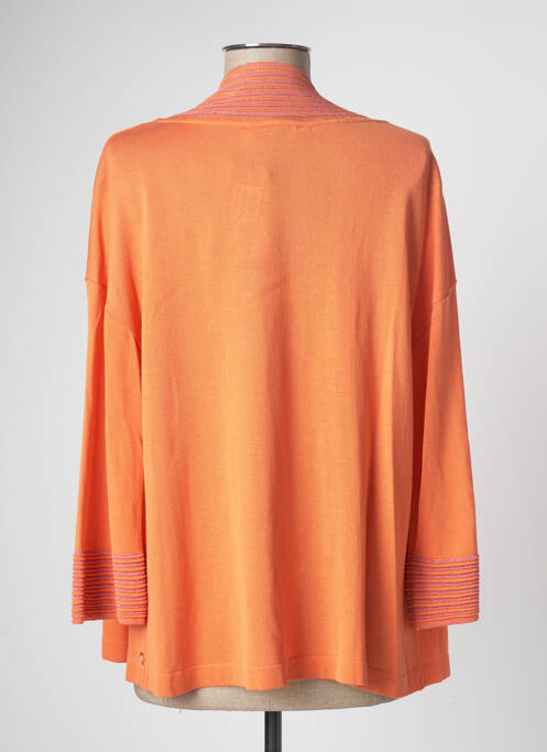 Vestă cu mâneci lungi portocaliu DEVERNOIS femeie