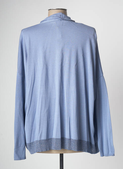 Vestă cu mâneci lungi albastru DEVERNOIS femeie