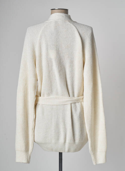 Vestă cu mâneci lungi bej DEVERNOIS femeie