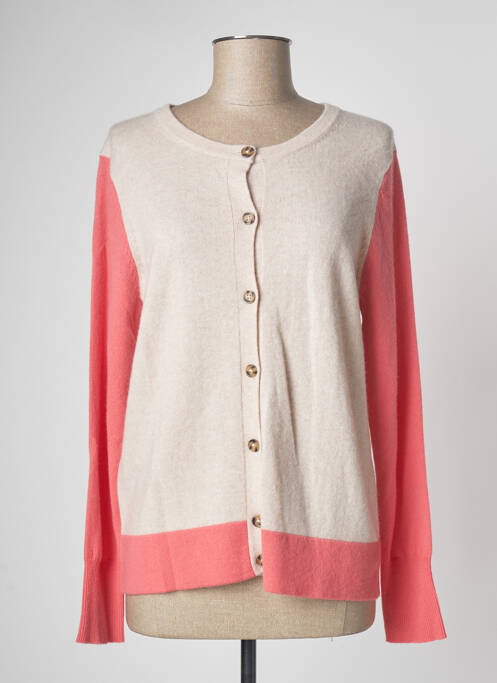 Vestă cu mâneci lungi bej DEVERNOIS femeie