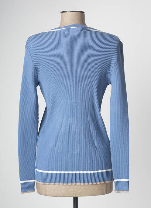 Vestă cu mâneci lungi albastru DEVERNOIS femeie