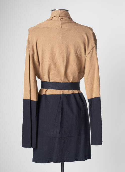 Vestă cu mâneci lungi albastru DEVERNOIS femeie