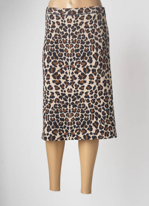 Fustă midi bej DEVERNOIS femeie