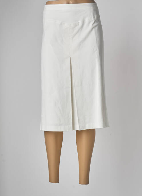 Fustă midi alb DEVERNOIS femeie