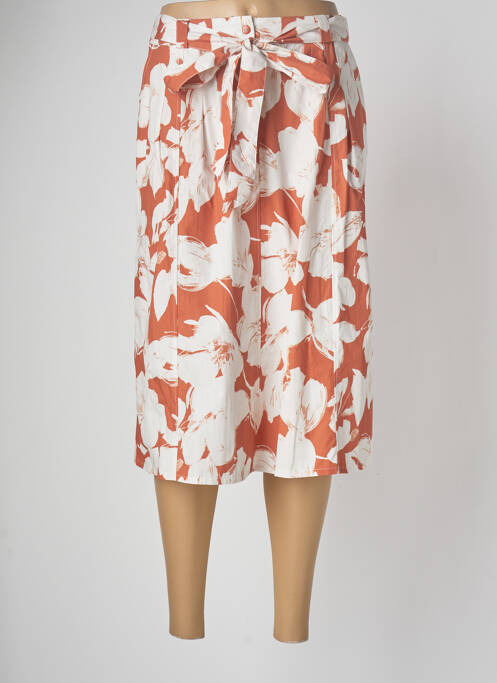 Fustă midi portocaliu DEVERNOIS femeie