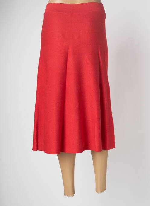 Fustă midi roșu DEVERNOIS femeie