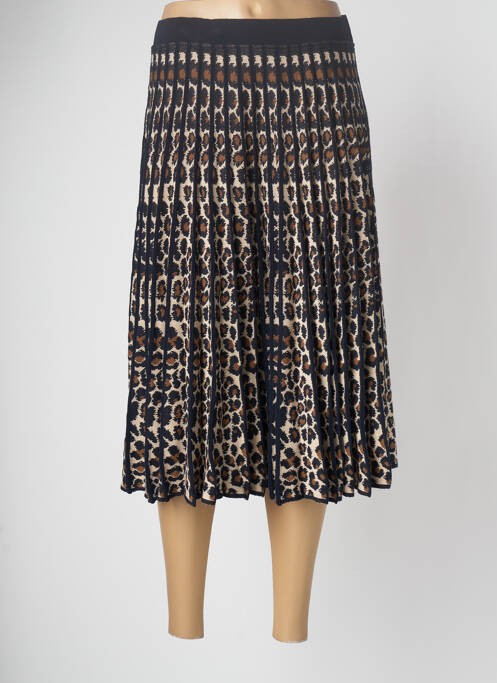 Fustă midi bej DEVERNOIS femeie