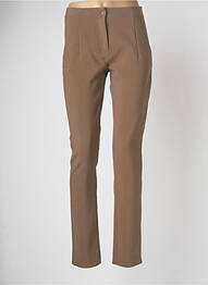 Pantalon slim verde DEVERNOIS femme