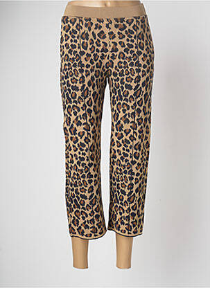 Pantalon larg bej DEVERNOIS femeie