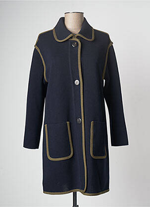 Vestă cu mâneci lungi albastru DEVERNOIS femeie