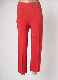 Pantalon drept roșu DEVERNOIS femme