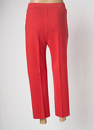 Pantalon drept roșu DEVERNOIS femeie