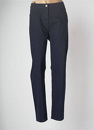 Pantalon slim albastru DEVERNOIS femeie