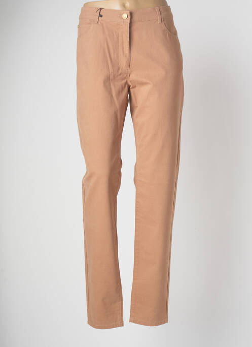 Blugi cu croială dreaptă maro DEVERNOIS femme