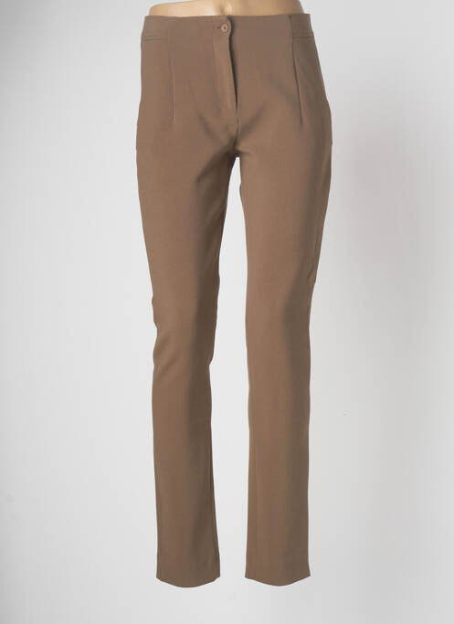 Pantalon slim verde DEVERNOIS femeie