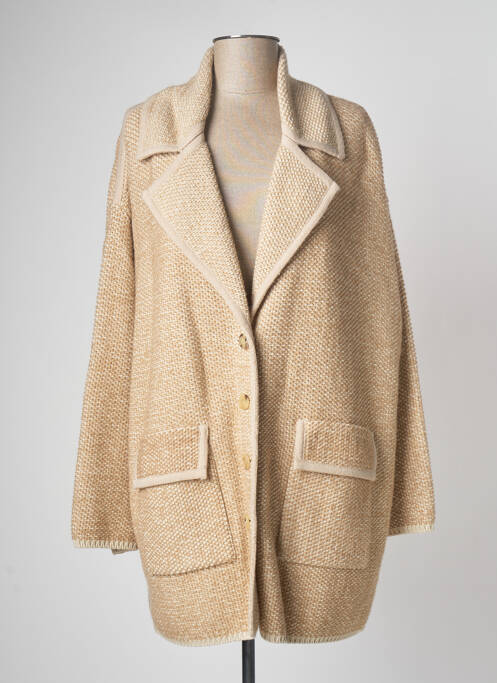 Palton lung bej DEVERNOIS femeie