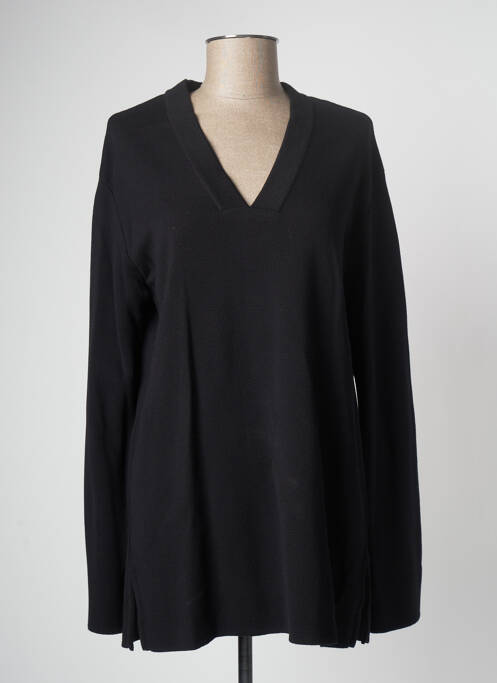 Pulover tunică negru DEVERNOIS femeie