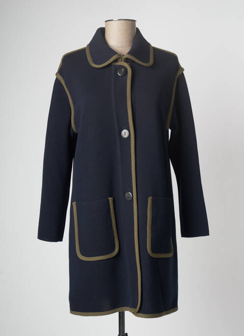 Vestă cu mâneci lungi albastru DEVERNOIS femeie