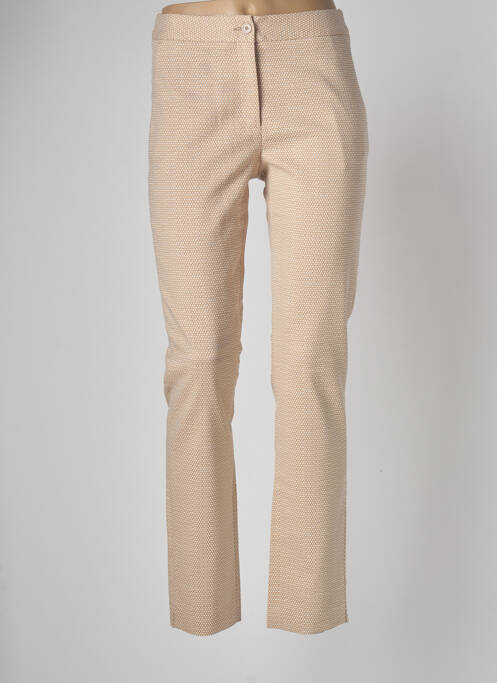 Pantalon chino bej DEVERNOIS femeie
