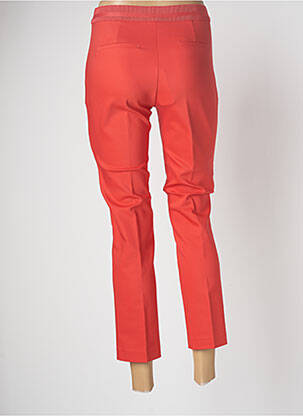 Pantalon chino roșu DEVERNOIS femeie
