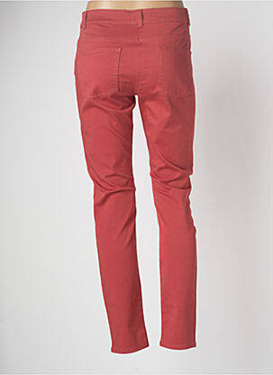 Pantalon slim roșu DEVERNOIS femeie