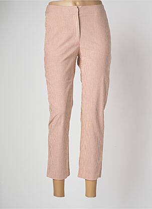 Pantalon chino galben DEVERNOIS femeie