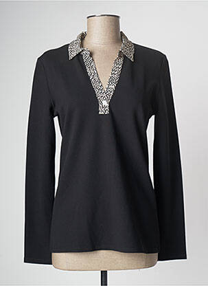 Top negru DEVERNOIS femeie