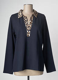 Tricou albastru DEVERNOIS femme