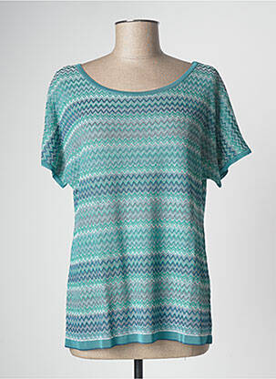 Tricou albastru DEVERNOIS femeie