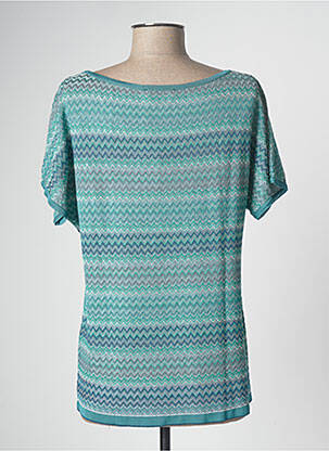 Tricou albastru DEVERNOIS femeie