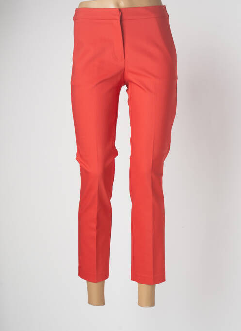 Pantalon chino roșu DEVERNOIS femeie