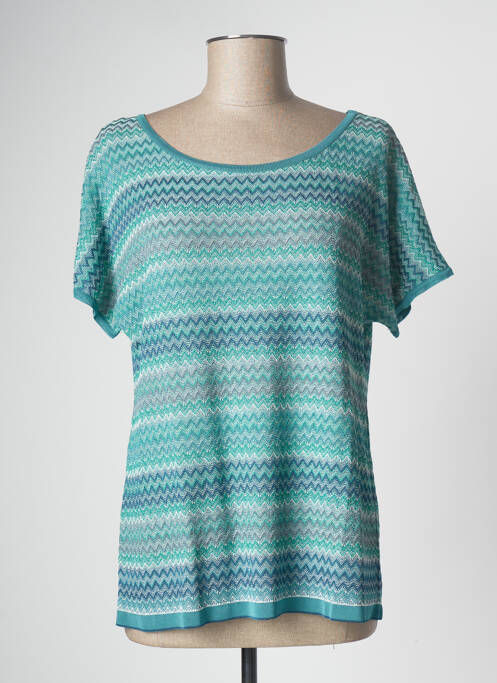 Tricou albastru DEVERNOIS femme