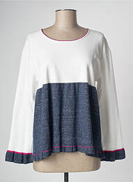 Pulover albastru DEVERNOIS femme