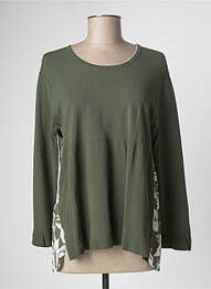 Tricou verde DEVERNOIS femme