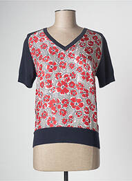 Tricou roșu DEVERNOIS femme