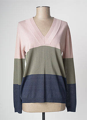 Pulover roz DEVERNOIS femeie