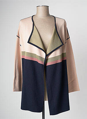 Vestă cu mâneci lungi albastru DEVERNOIS femeie